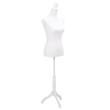 vidaXL Etalagepop Torso Vrouw Wit | 35% Korting