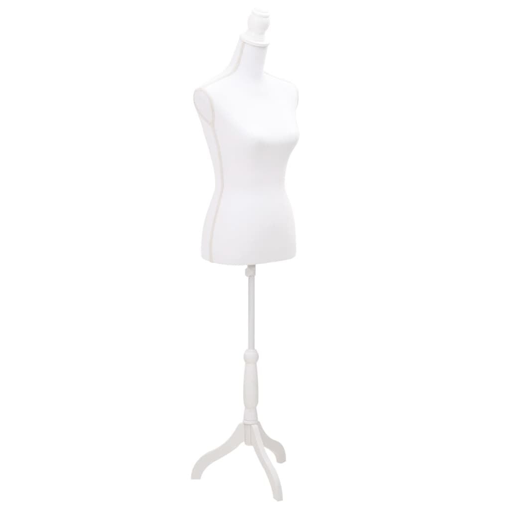 vidaXL Etalagepop Torso Vrouw Wit | 35% Korting