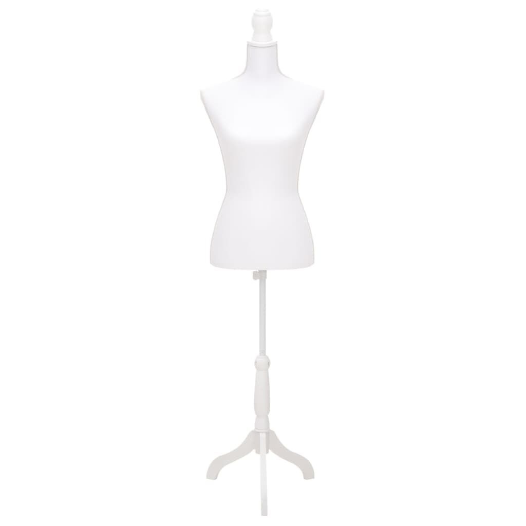 vidaXL Etalagepop Torso Vrouw Wit | 35% Korting