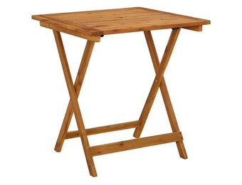 VidaXL Inklapbare Acaciahouten Tuintafel 70x70 cm - 35% Korting!