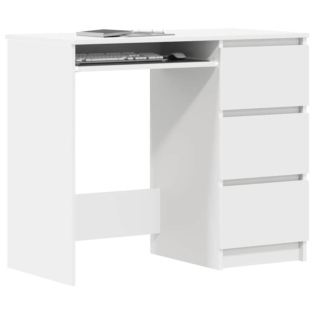 vidaXL Bureau Wit (90x45x76 cm) - 35% Korting