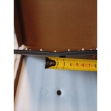 vidaXL Vierkante Regendouchekop 50x50cm Zwart - 60% Korting