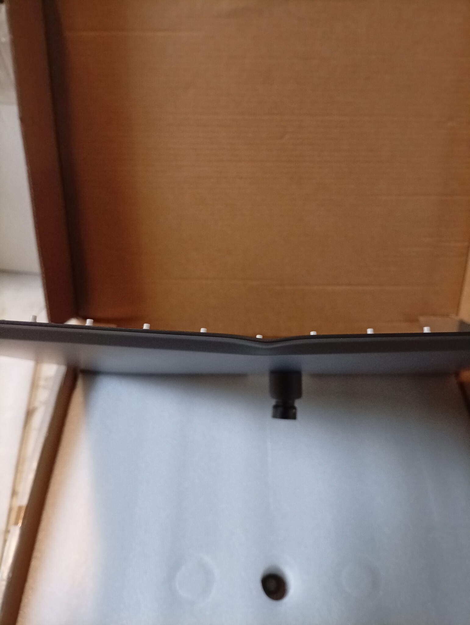 vidaXL Vierkante Regendouchekop 50x50cm Zwart - 60% Korting