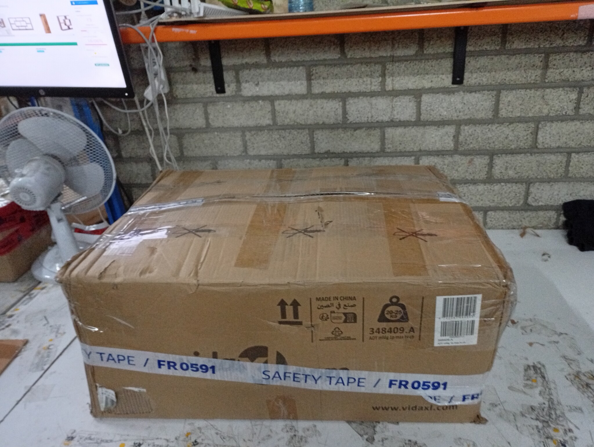 vidaXL Massagestoel Donkergrijs - 60% Korting!