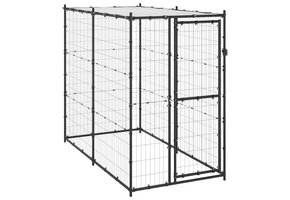 vidaXL Hondenkennel met dak - 35% Korting!