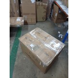 vidaXL Fauteuil verstelbaar stof bruin - 60% korting