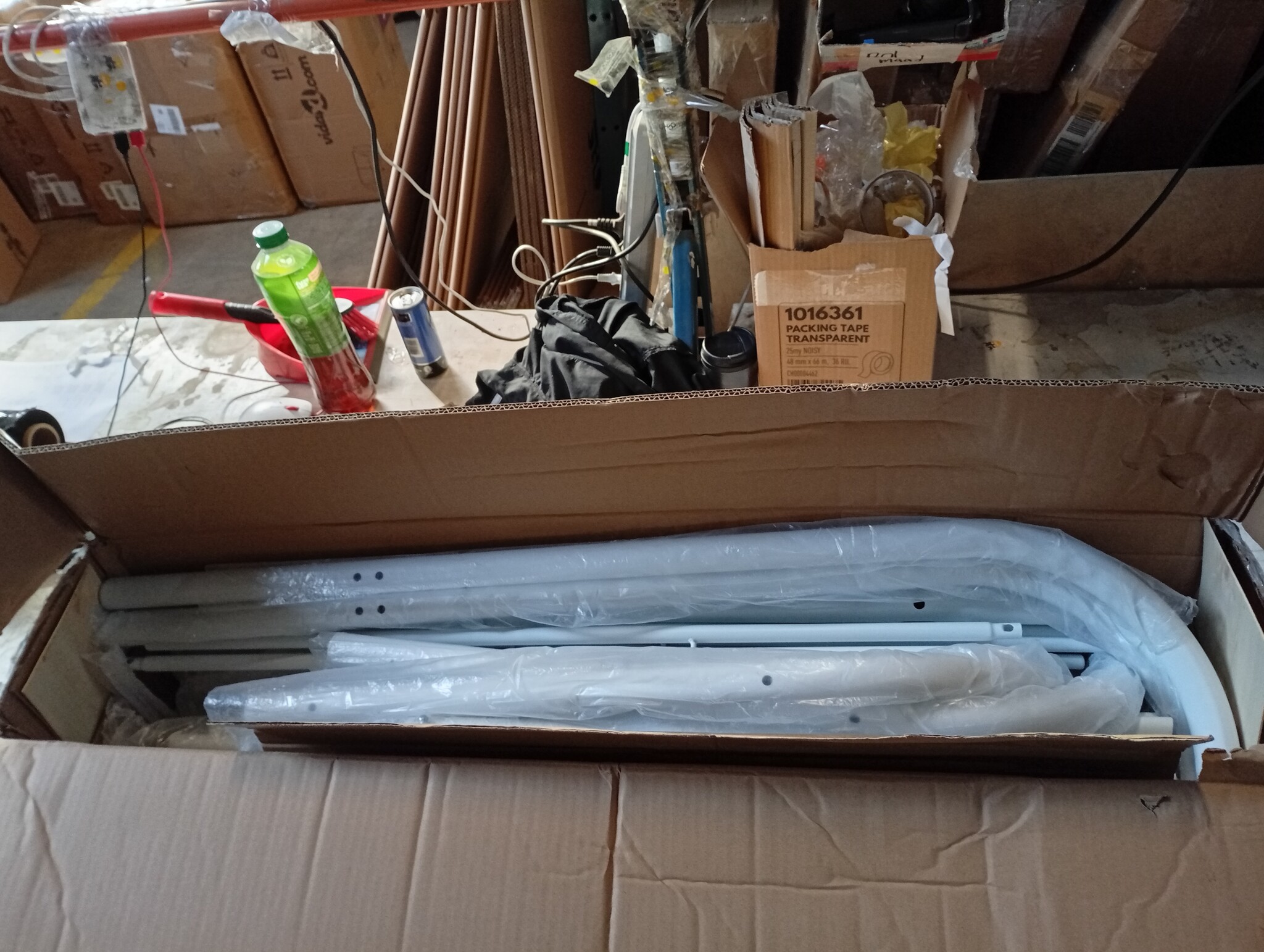 vidaXL Bedframe Metaal Wit 160x200 cm - 60% Korting!