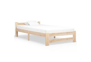 vidaXL Bedframe Grenenhout 90x200 cm - 60% Korting!
