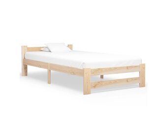 vidaXL Bedframe Grenenhout 90x200 cm - 60% Korting!