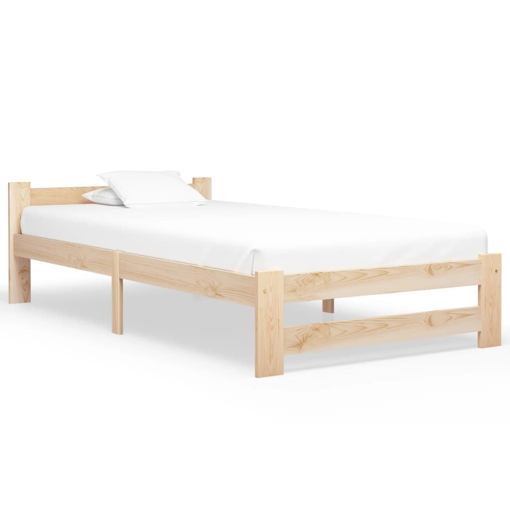 vidaXL Bedframe Grenenhout 90x200 cm - 60% Korting!
