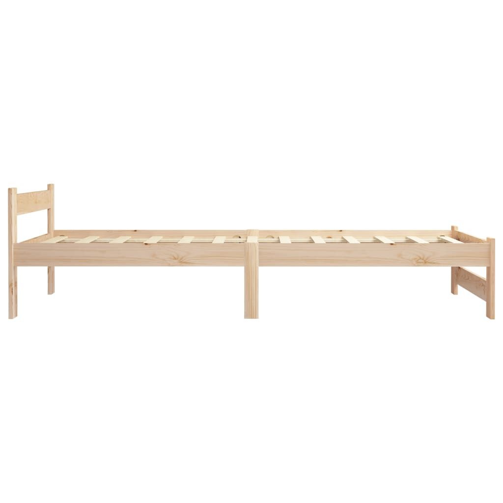 vidaXL Bedframe Grenenhout 90x200 cm - 60% Korting!