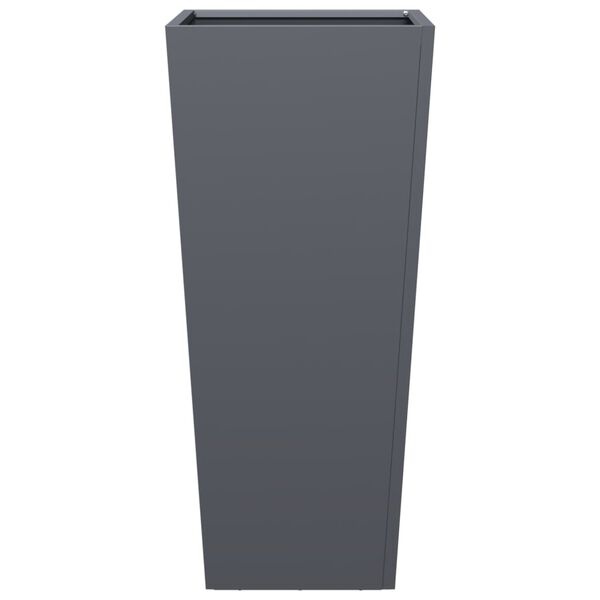 vidaXL Plantenbak Staal Antraciet 35x35x75 cm - 41% Korting!