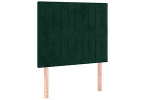 vidaXL Hoofdborden Fluweel Donkergroen - 55% Korting!