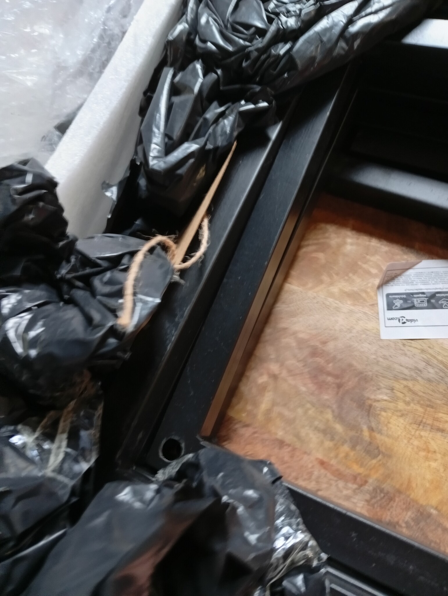 vidaXL Salontafelset 3-delig | Massief Mangohout & IJzer | -55%