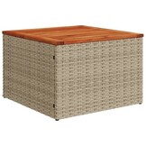 vidaXL Tuintafel Beige (55x55x37cm) - 35% Korting
