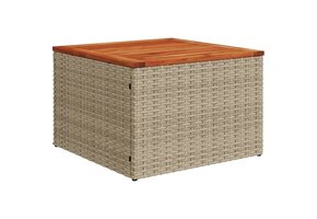 vidaXL Tuintafel Beige (55x55x37cm) - 35% Korting