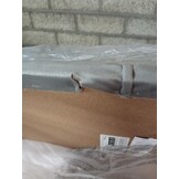 vidaXL Hoofdbord Fluweel Lichtgrijs 90x5x78/88 cm | 50% Korting