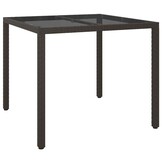 vidaXL Tuin Eettafel Poly Rotan (35% Korting)