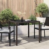 vidaXL Tuin Eettafel Poly Rotan (35% Korting)