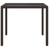 vidaXL Tuin Eettafel Poly Rotan (35% Korting)