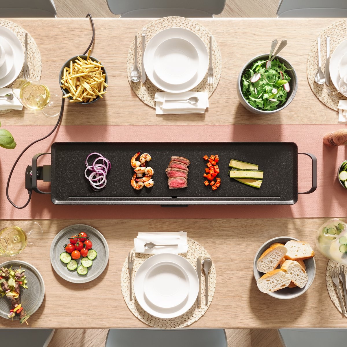 Tristar Bakplaat BP-2669 - 1800W - 42% Korting!