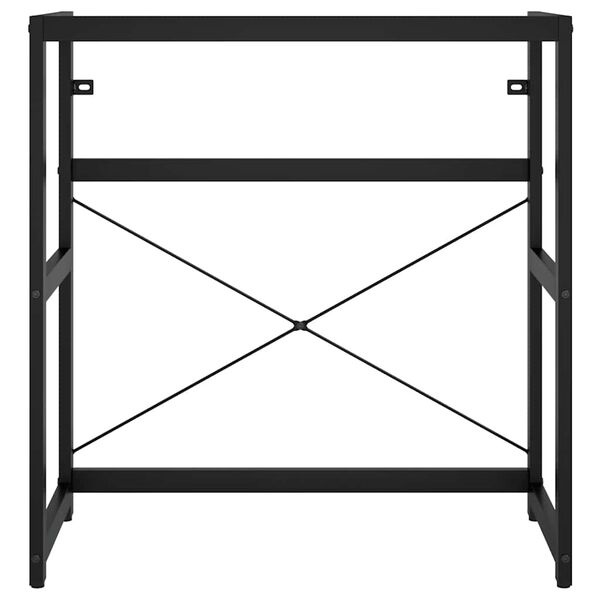 vidaXL Wastafelframe Zwart (30% Korting) - 79x38x83 cm