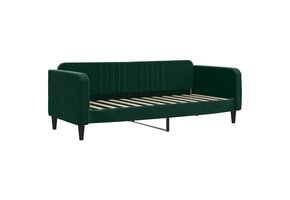 vidaXL Slaapbank 80x200 cm | Fluweel Donkergroen | 40% Korting