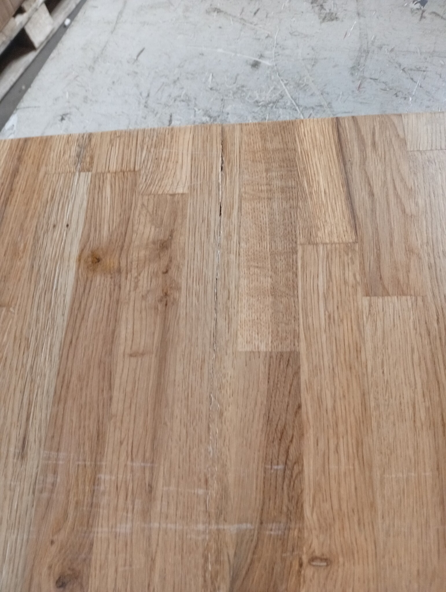 vidaXL Houten Wastafelblad 100x60cm (60% Korting) - Lichte Kras