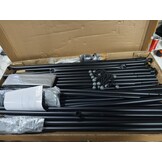 vidaXL Hondenkennel Outdoor - 110x220x180 cm Staal - 55% Korting!