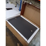 vidaXL Nachtkastje Grijs 45x35x67 cm - 55% Korting