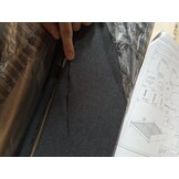 vidaXL Bedframe Donkergrijs 140x190cm | Nu 60% Korting