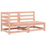 vidaXL Tuinbank 2-zits Massief Douglashout met Kussens - 35% Korting!