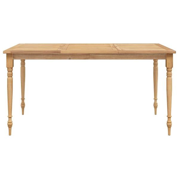 vidaXL Batavia Tafel 85x85x75 cm Massief Teakhout - 30% Korting