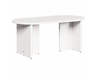 vidaXL Salontafel Wit Grenenhout - 55% Korting
