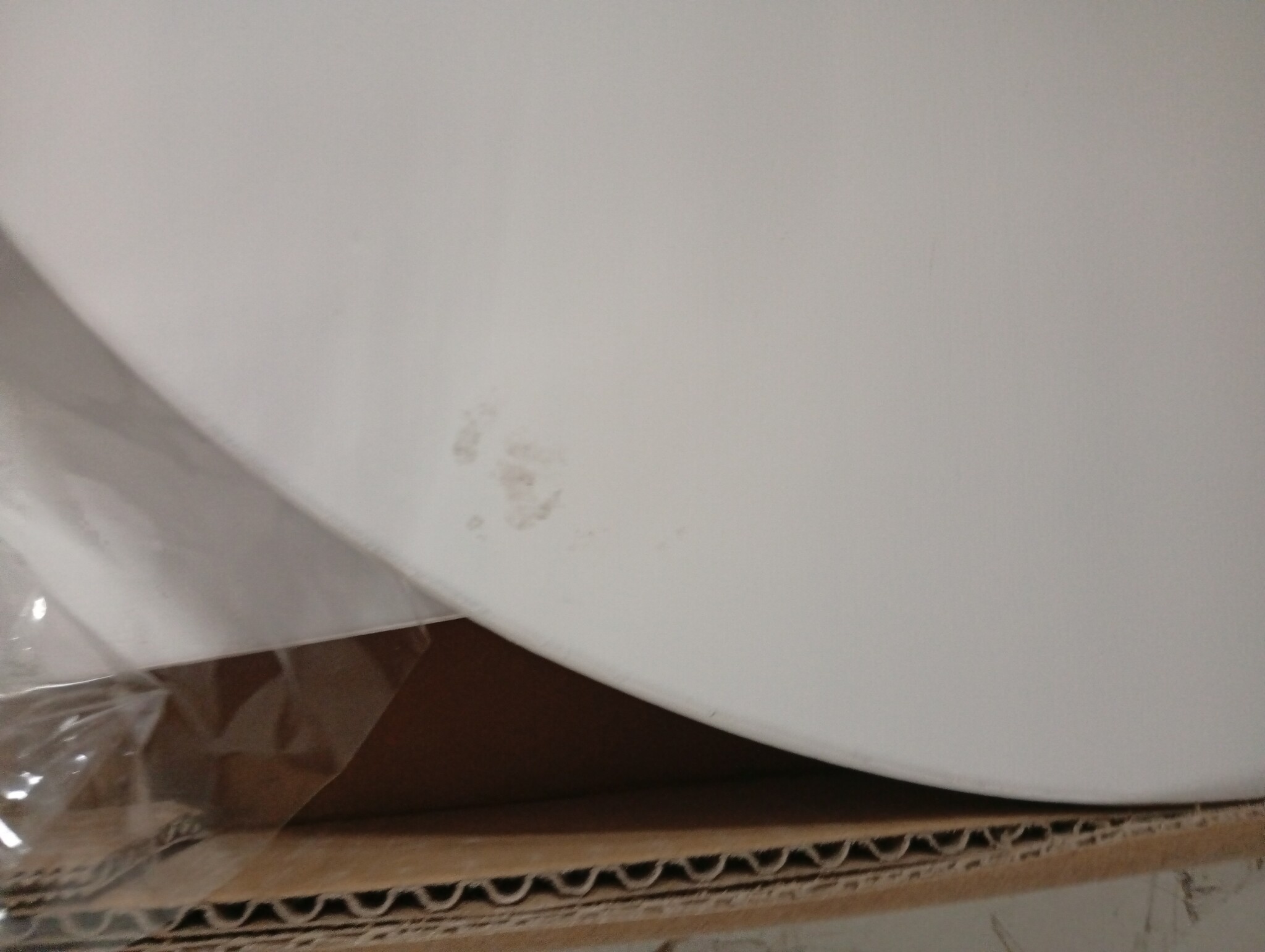 vidaXL Salontafel Wit Grenenhout - 55% Korting