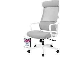 Ergonomische Bureaustoel Grijs - 43% Korting | Melokea