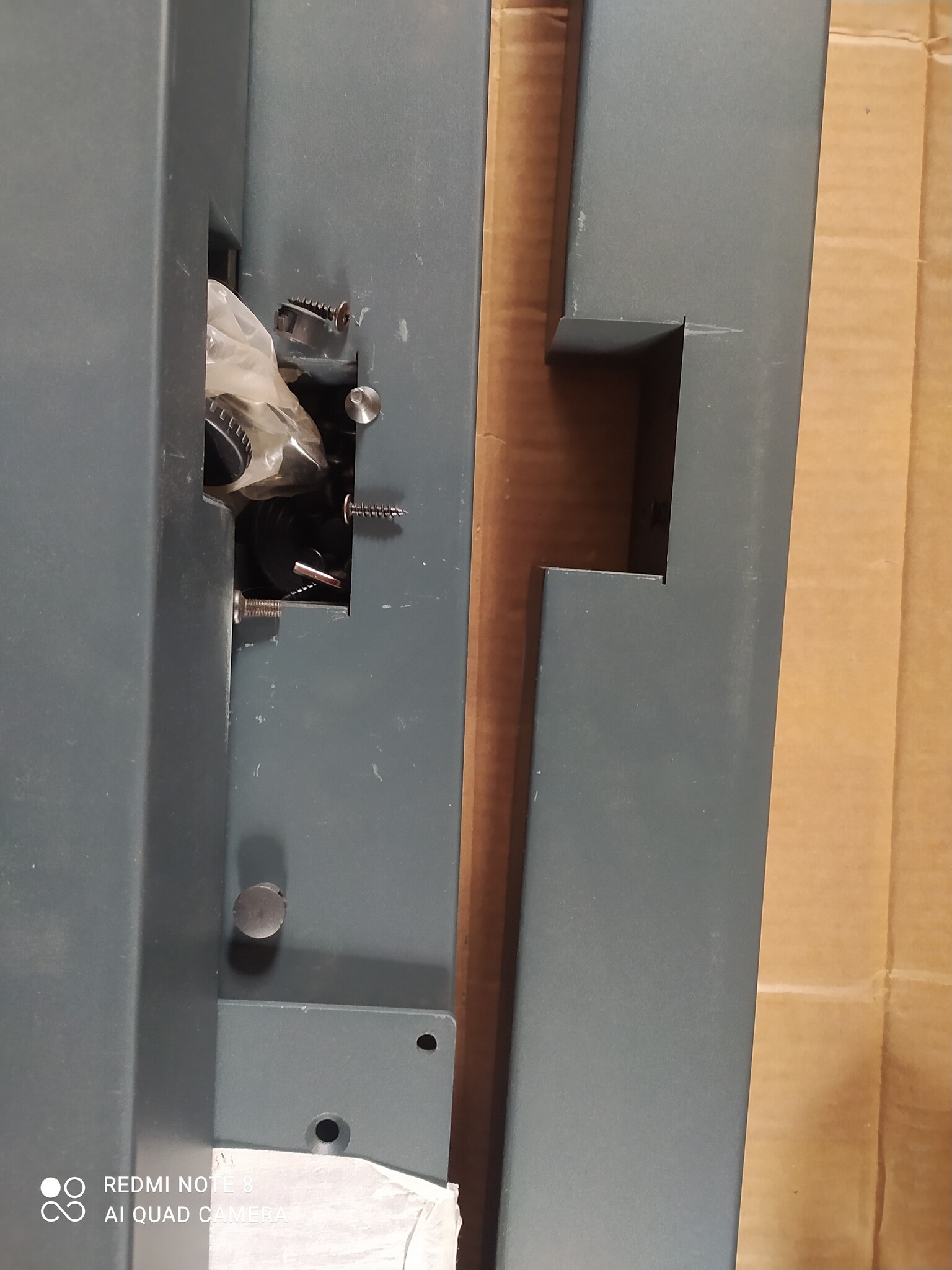 VidaXL Eettafelpoten 2 st X-vorm 80x73 cm Staal Antraciet - 55% Korting