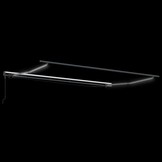 Antraciet Markies 4,5x3m Metaal - Nu 30% Korting