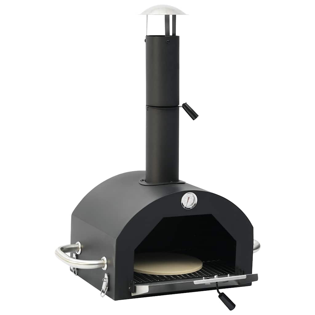 vidaXL Pizzaoven met Pizzasteen - 55% Korting