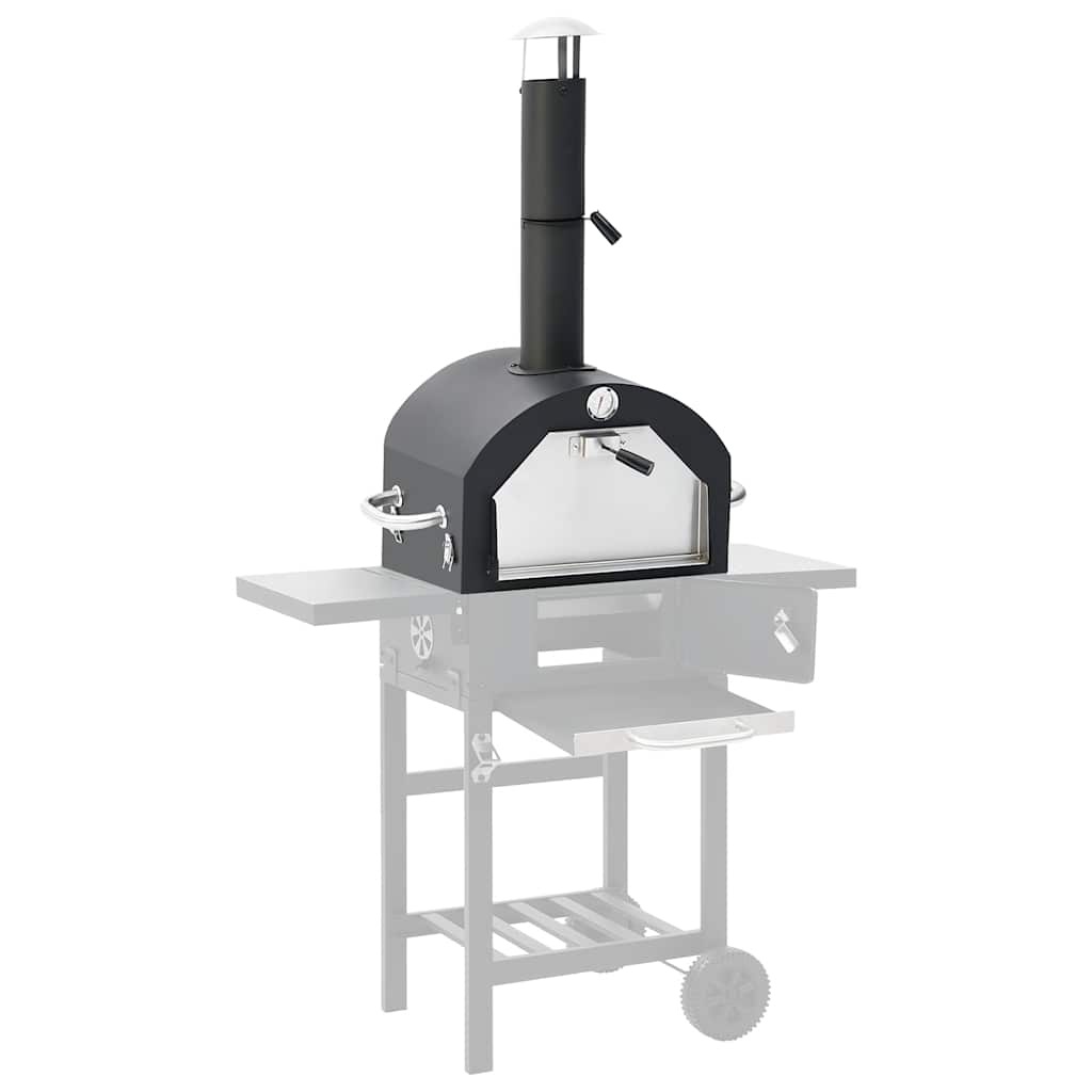 vidaXL Pizzaoven met Pizzasteen - 55% Korting