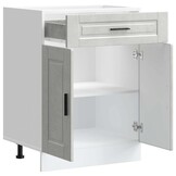 vidaXL Keukenonderkast Porto Betongrijs - 30% Korting!