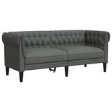 vidaXL Chesterfield 2-zitsbank stof, 35% korting!