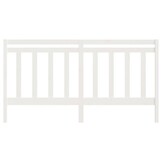vidaXL Hoofdbord Grenenhout Wit - 30% Korting!