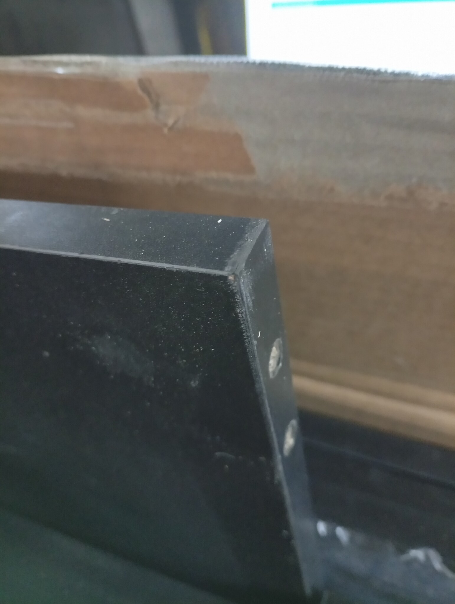 vidaXL Badkamerkast Zwart Bewerkt Hout - 55% Korting!