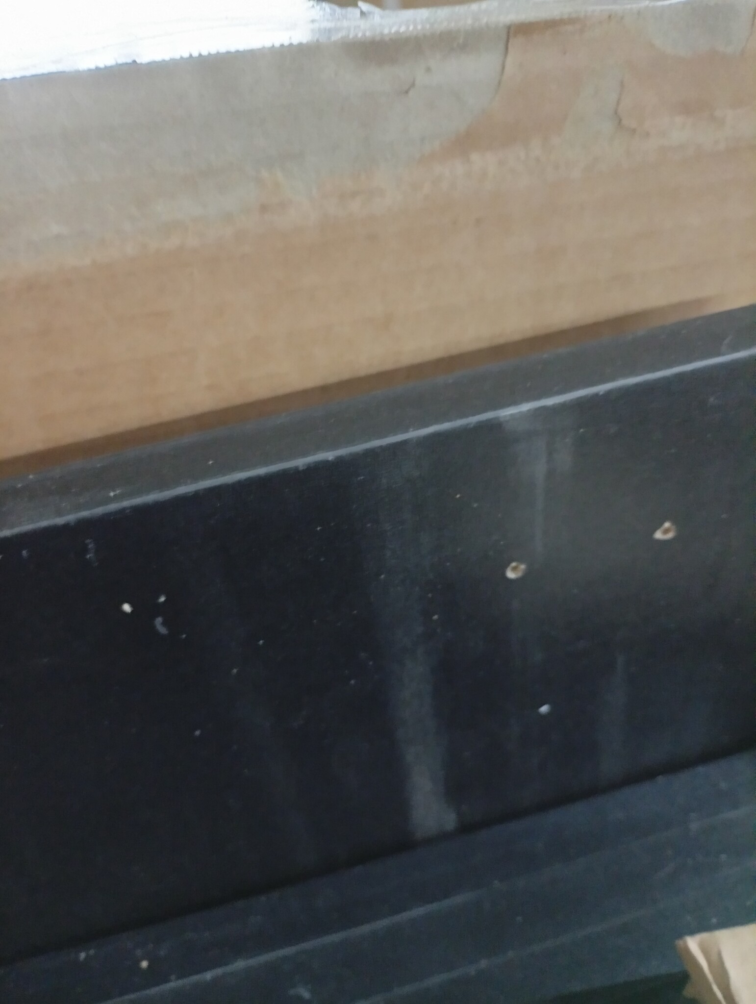 vidaXL Badkamerkast Zwart Bewerkt Hout - 55% Korting!