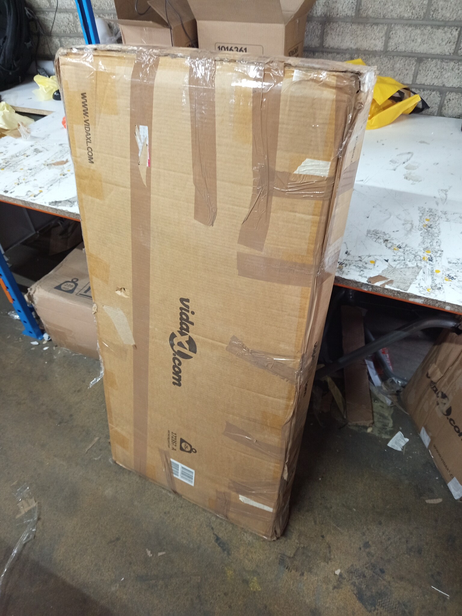 vidaXL Hondenhok met dak (110x201x110cm) - 60% Korting!