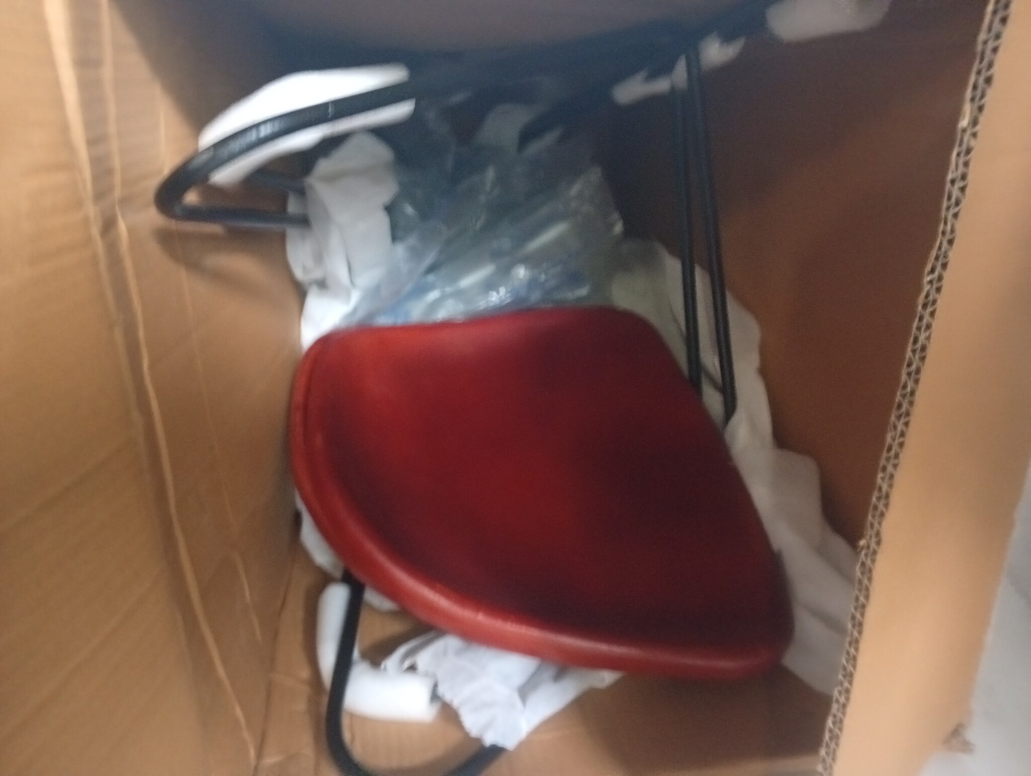 vidaXL Barstoelen 2 st echt leer zwart en bruin