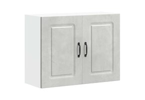 vidaXL Keukenwandkast Kalmar bewerkt hout betongrijs