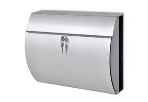 Brievenbus roestvrij staal