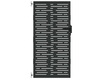 vidaXL Tuinpoort Corten Staal 85x100 cm - 60% Korting!